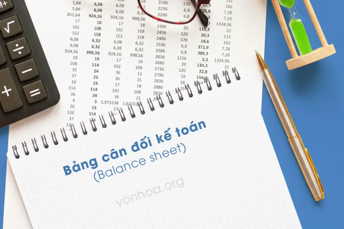 bang can doi ke toan ballance sheet